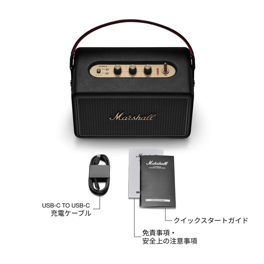 Marshall（マーシャル） ワイヤレススピーカー KILBURN3-BLACK-AND