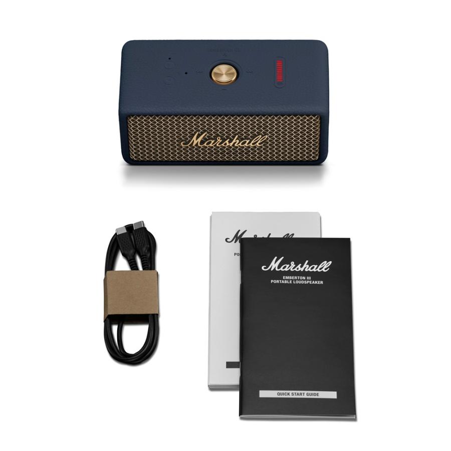 Marshall（マーシャル） ワイヤレススピーカー EMBERTON III Blue