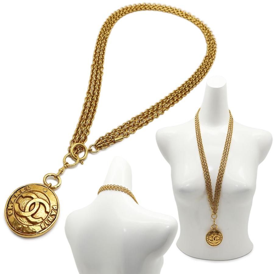 CHANEL（シャネル） ココマーク ヴィンテージ3連ネックレス ベルト GP