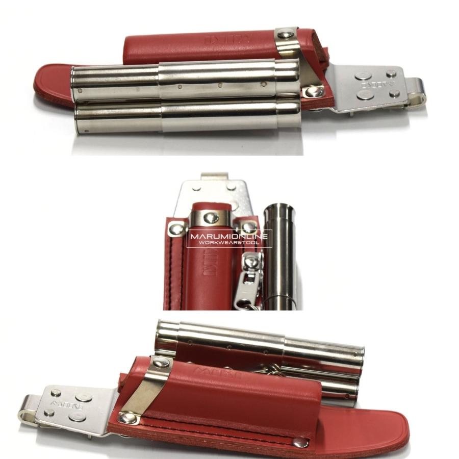 MIKI 三貴 ミキ 工具差し ツールホルダー プロ用 赤 革 レッド 特注品