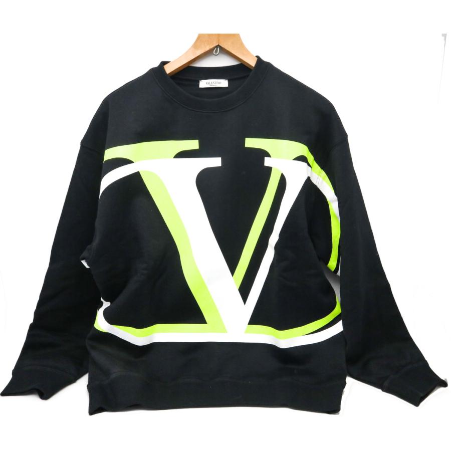 VALENTINO ヴァレンティノ V ロゴ トレーナー UV3MF15B6K6 服 サイズM