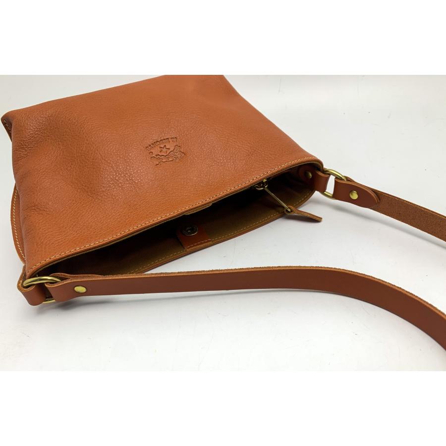 IL BISONTE イルビゾンテ 茶系 ブラウン ヤキヌメ スナップミニ