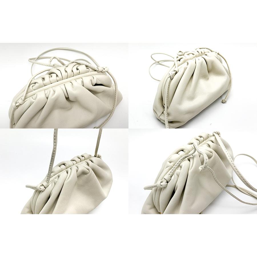 BOTTEGA VENETA ボッテガヴェネタ 白系 ホワイト ミニ ザポーチ