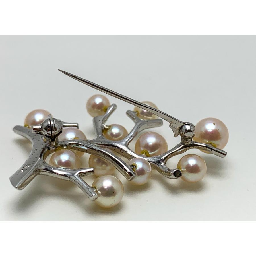 MIKIMOTO ミキモト SILVER シルバー Kofuku no ki 幸福の木 アコヤ