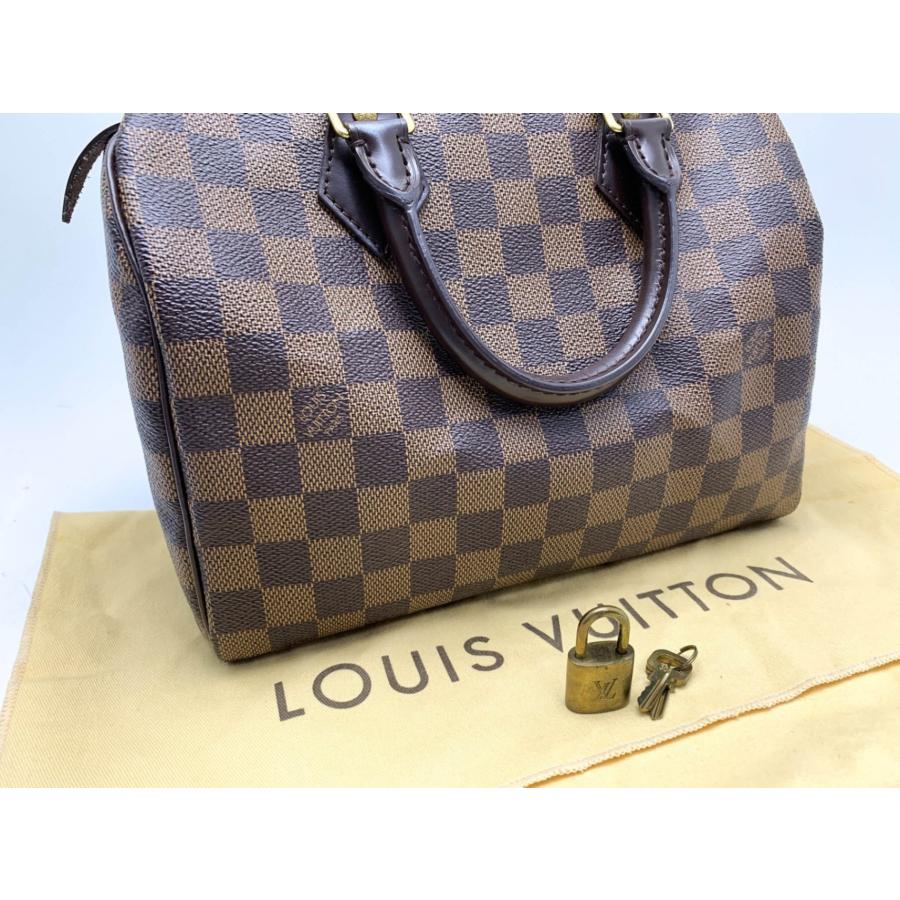 LOUIS VUITTON ルイヴィトン ダミエエベヌ スピーディ25 N41532 トート