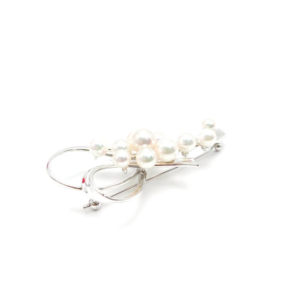 TASAKI（タサキ） 田崎 K14WG 14金ホワイトゴールド アコヤパール 真珠