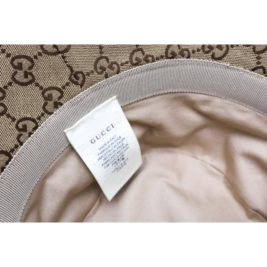 GUCCI（グッチ） GGキャンパス フェドラハット バケットハット