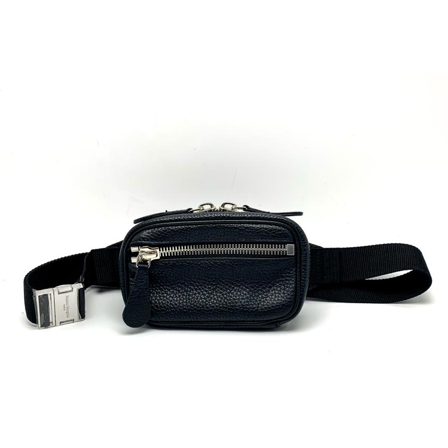 Maison Margiela（メゾンマルジェラ） 黒 ベルトバック ウエストポーチ