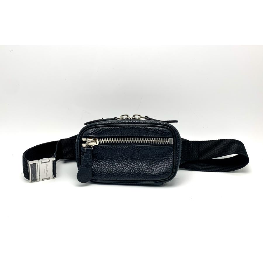 Maison Margiela（メゾンマルジェラ） 黒 ベルトバック ウエストポーチ