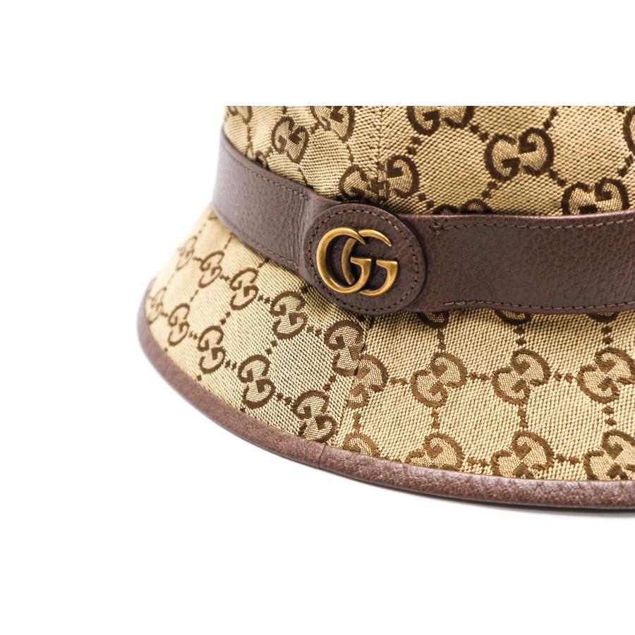 GUCCI（グッチ） GGキャンパス フェドラハット バケットハット