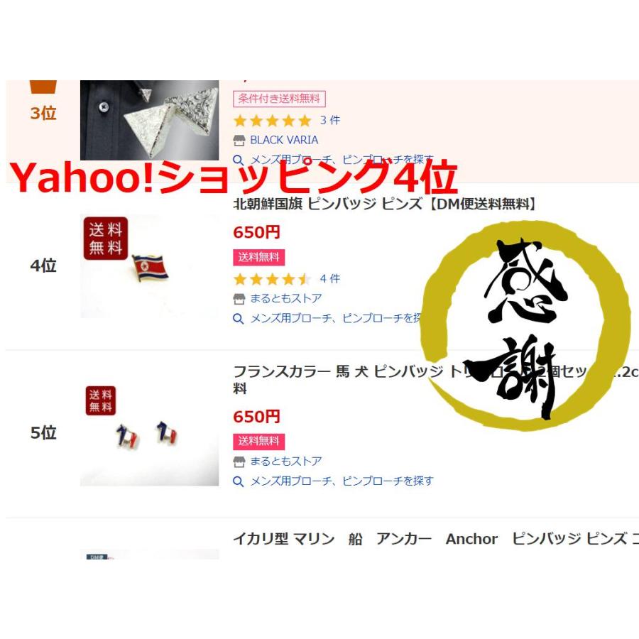 北朝鮮国旗 ピンバッジ ピンズ DPRK 朝鮮民主主義人民共和国 Y4位 昔