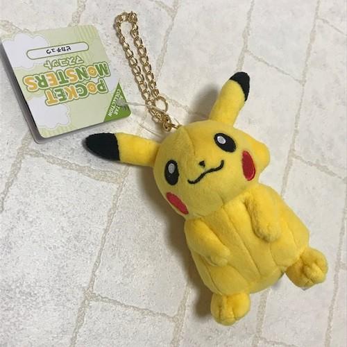 ポケットモンスター ピカチュウ マスコット ぬいぐるみ ボールチェーン
