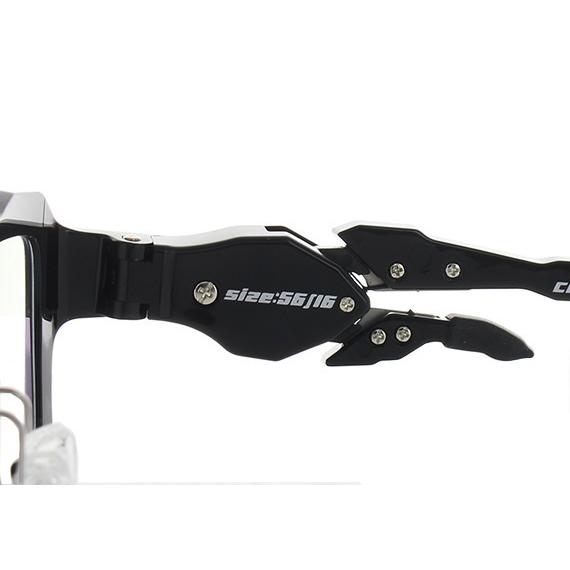 ゲーミング用メガネ GODEYE ゴッドアイ GE-01 56サイズ 黒蓮 ヘッド