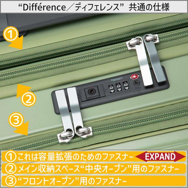ace. TOKYO LABEL エース トーキョー スーツケース ディフェレンス
