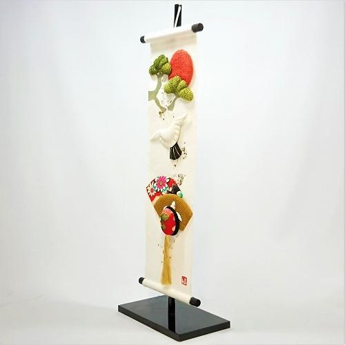 筒描 タペストリー裏付き仕立て お正月むき 大幅お値下げ 4 筒描