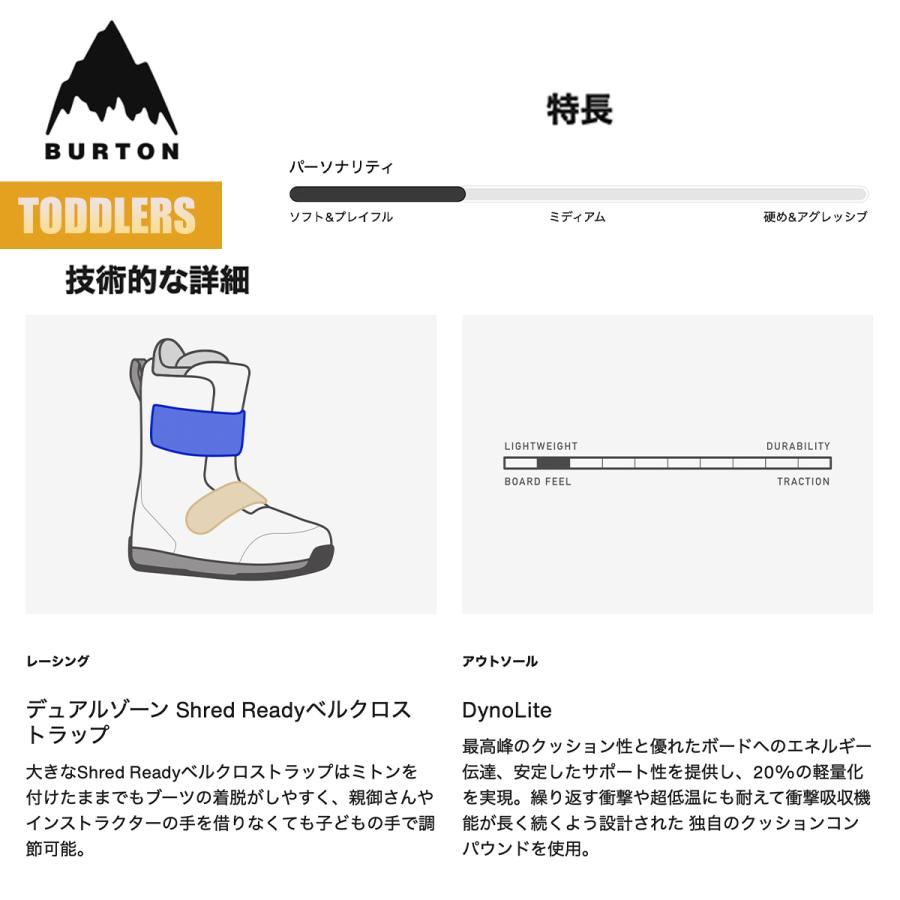 BURTON（バートン） スノーボードブーツ キッズ 25-26 Burton トドラー