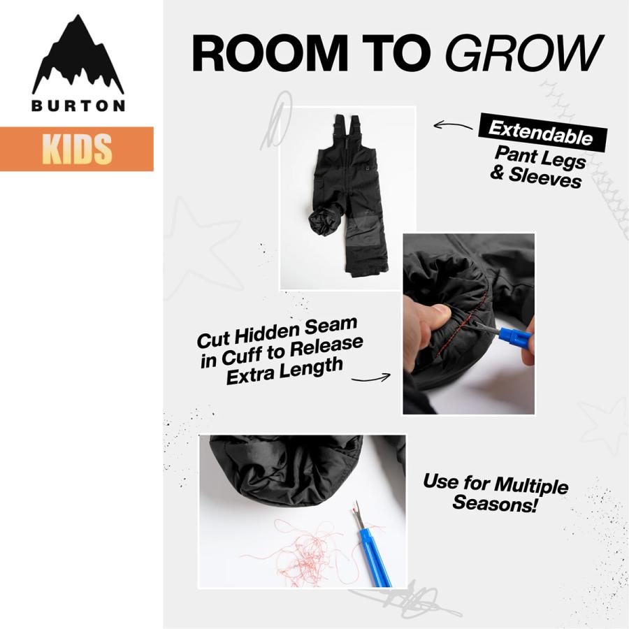 BURTON（バートン） スノーボードウェア キッズ ビブパンツ 25-26