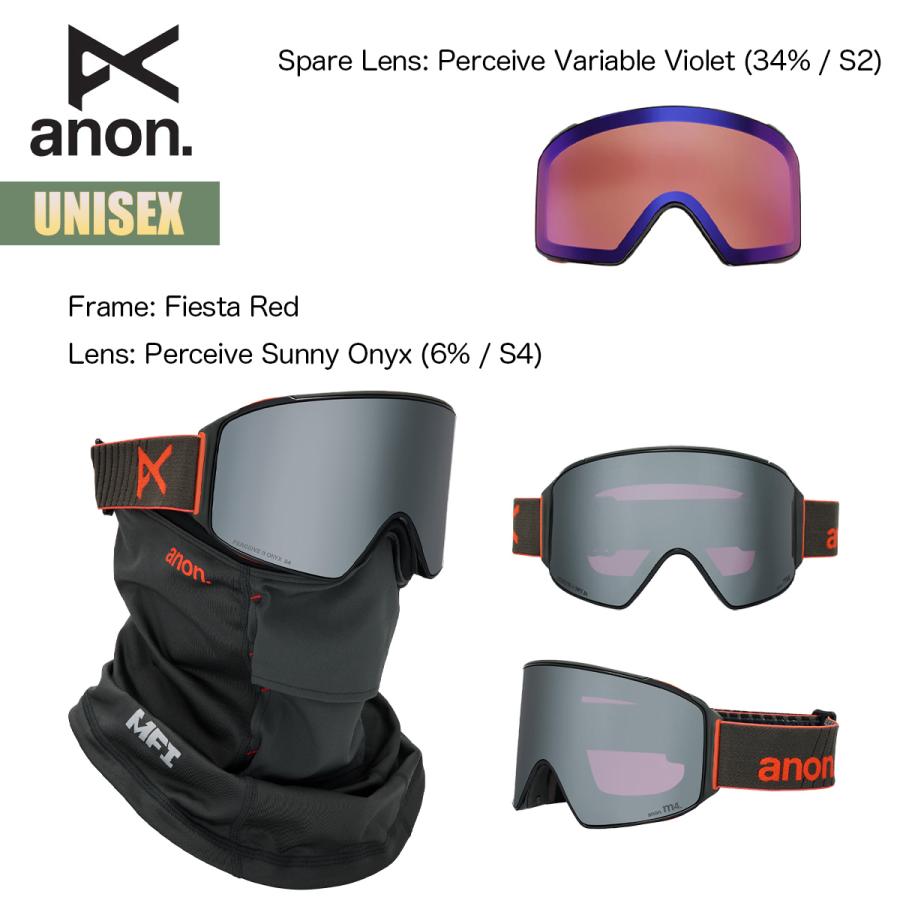 anon アノン スノーゴーグル 25-26 Anon M4 シリンドリカル ロー