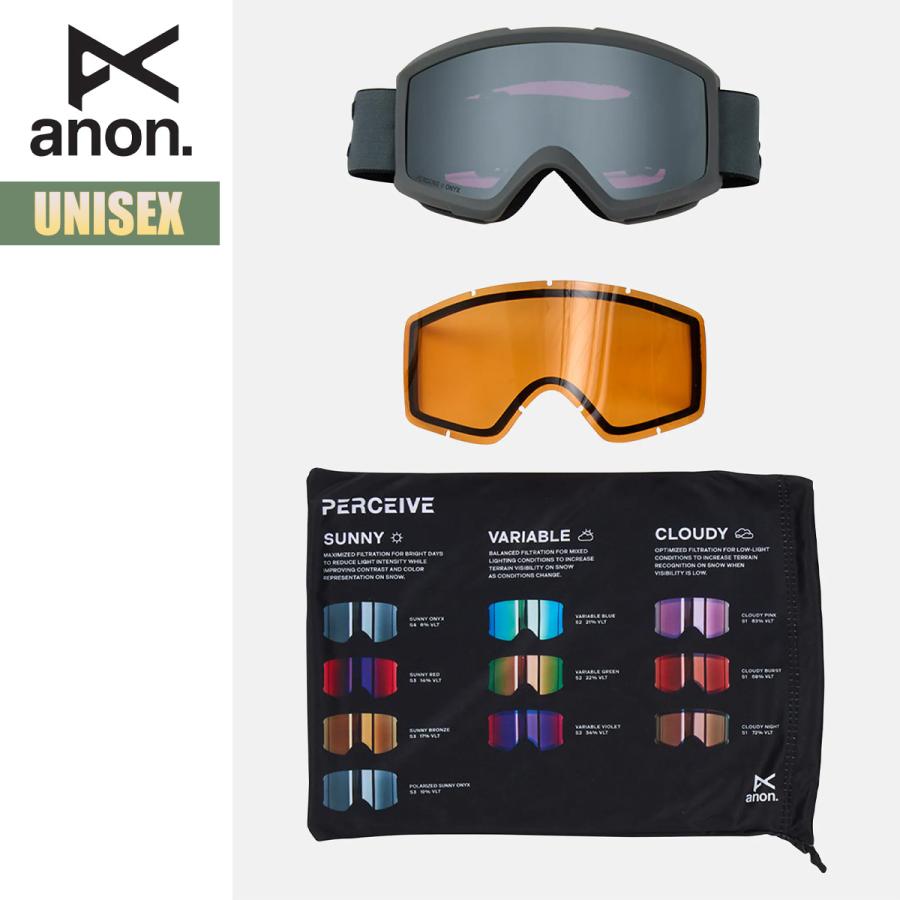 anon アノン スノーゴーグル 25-26 ヘリックス 2.0 ローブリッジ