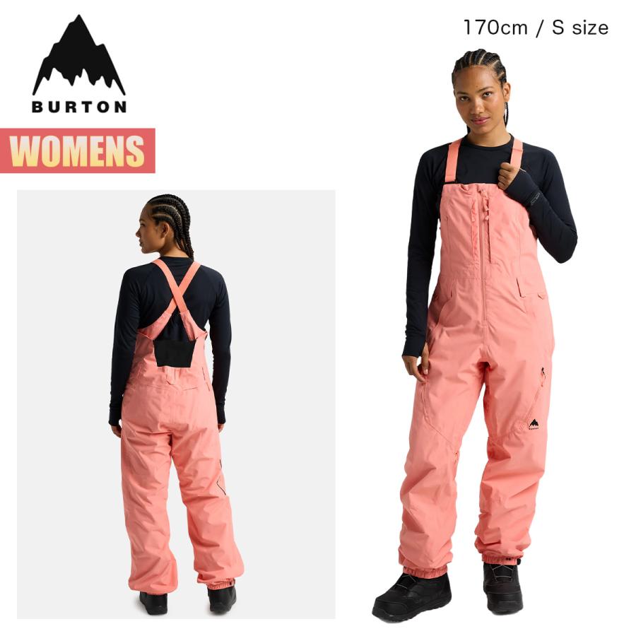 BURTON（バートン） スノーボードウェア レディース ビブパンツ 25-26