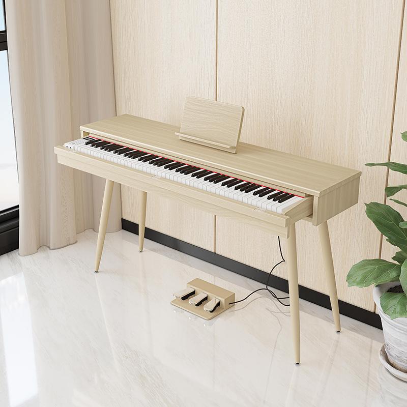 電子ピアノ 88鍵盤 自動演奏付き 引き出し 脚付き 木製 dream音源 MIDI