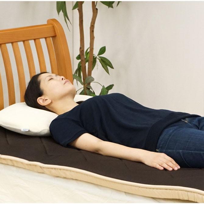 TEIJIN（テイジン） 軽い 敷布団 V-Lap ダブル 体圧分散 軽量 四つ折り