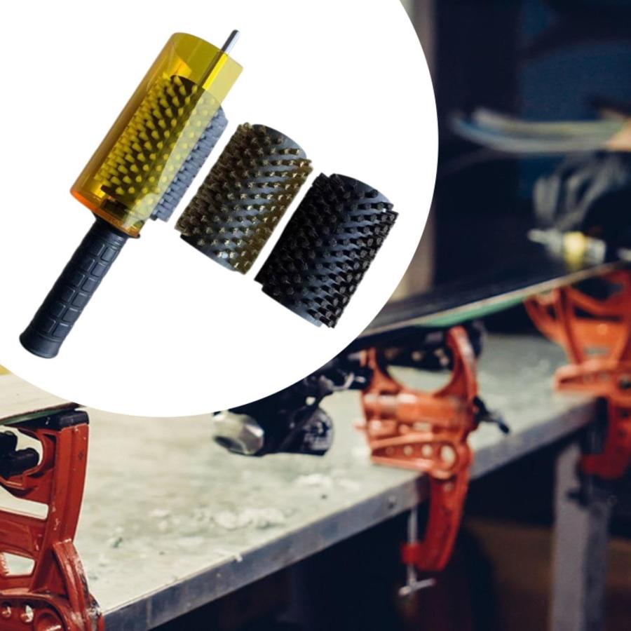 スノーボードワックスブラシキット スキーワックスブラシキット