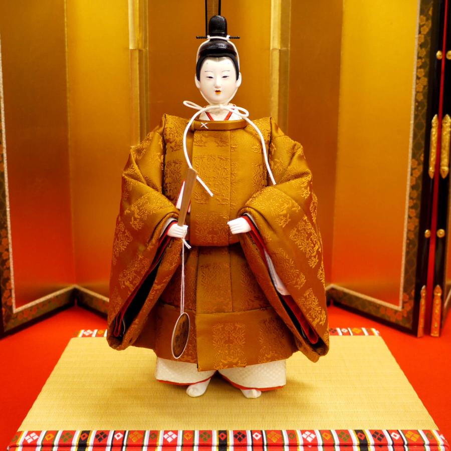 雛人形 最高級 京製 ひな人形 おひなさま 大橋弌峰 京九番 立雛 正絹