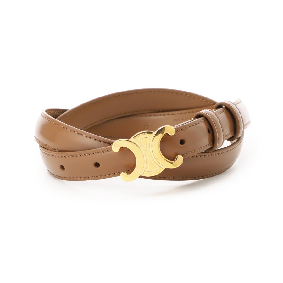 CELINE（セリーヌ） ベルト SMALL 18MM ブラウン レディース 45ax6