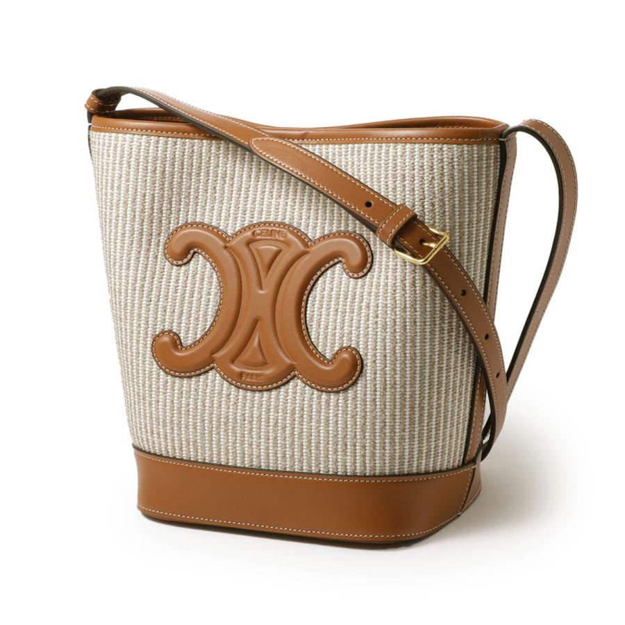 CELINE（セリーヌ） ショルダーバッグ SMALL BUCKET CUIR TRIOMPHE