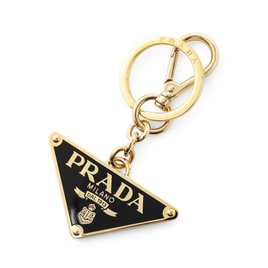 PRADA（プラダ） キーリング バッグチャームMIX ゴールド レディース