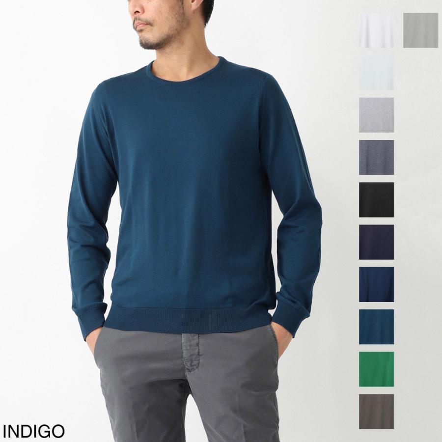 JOHN SMEDLEY（ジョンスメドレー） クルーネック ニット HATFIELD シー