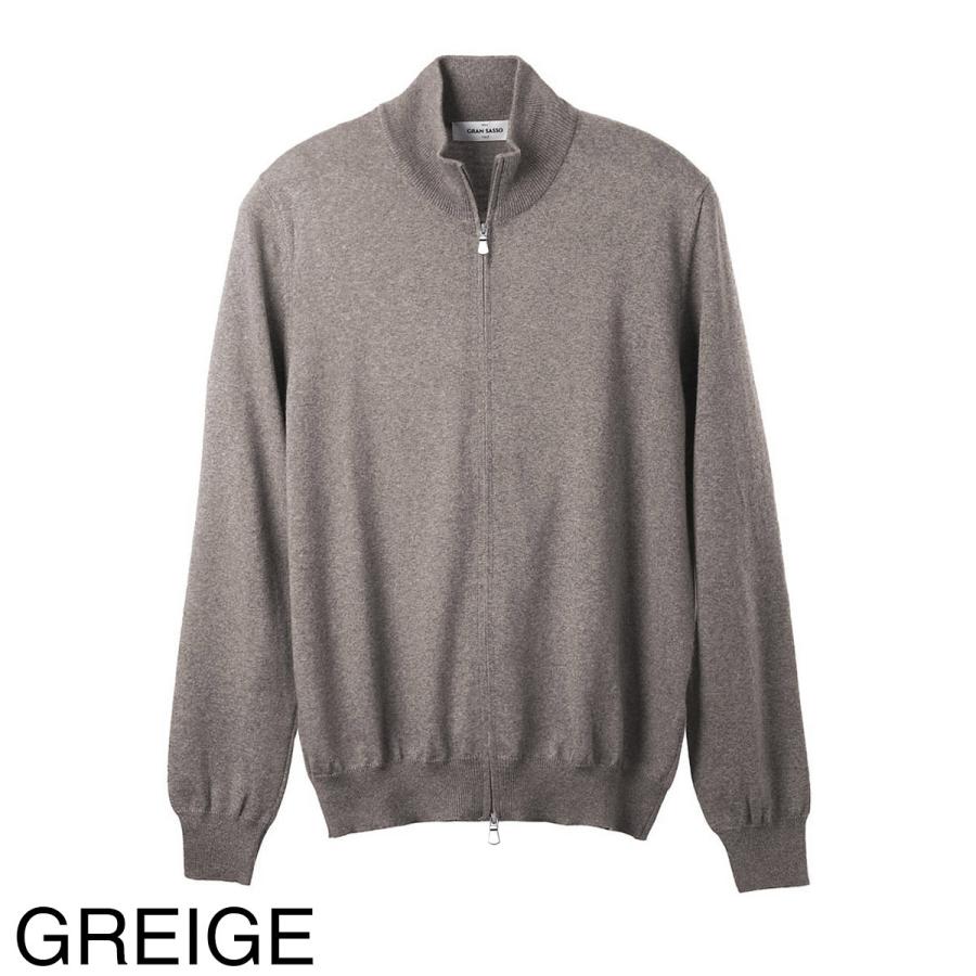 Gran Sasso（グランサッソ） ジップアップ カーディガン FULL ZIP