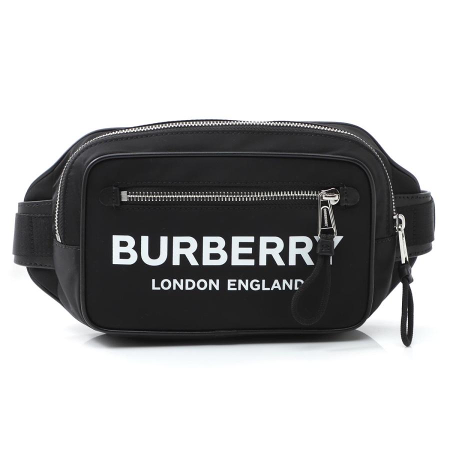 BURBERRY（バーバリー） ボディバッグ ウエストバッグ ブラック メンズ