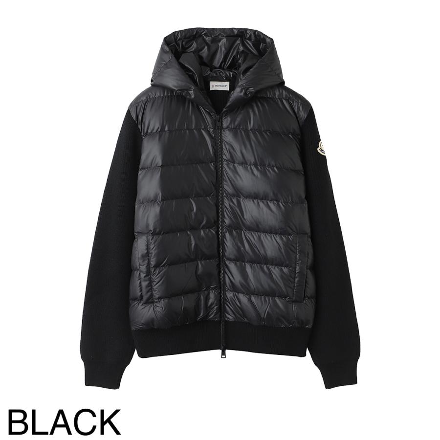 MONCLER（モンクレール） ダウン切り替え ジップアップ カーディガン