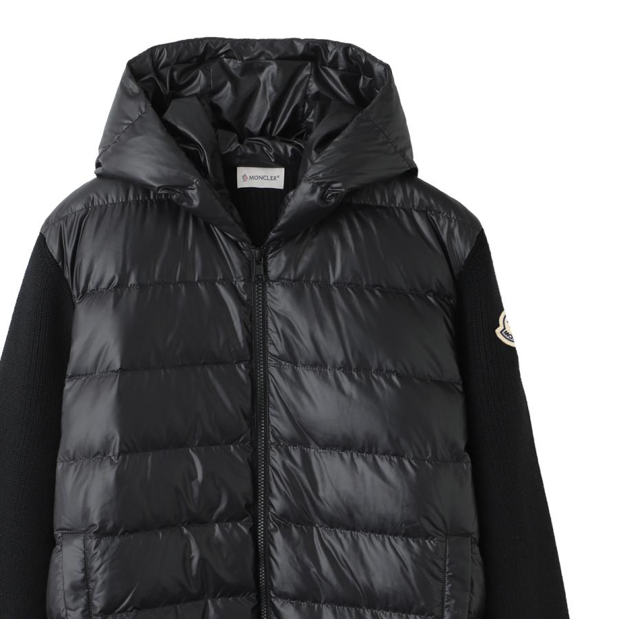 MONCLER（モンクレール） ダウン切り替え ジップアップ カーディガン