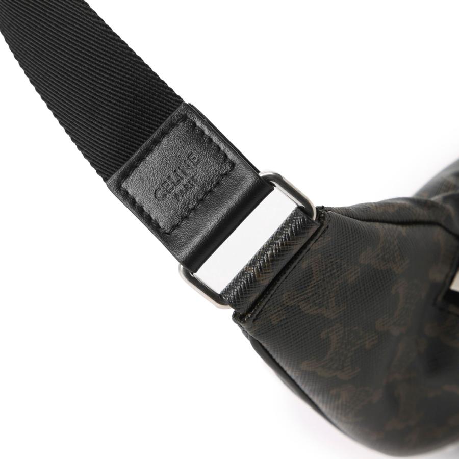 CELINE（セリーヌ） クロスボディバッグ ブラック メンズ 19597-2dfv