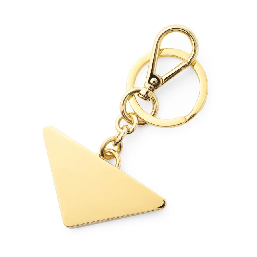 PRADA（プラダ） キーリング バッグチャームMIX ゴールド レディース