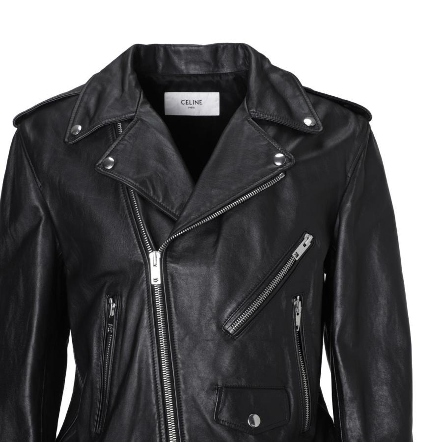 CELINE（セリーヌ） レザージャケット CLASSIC BIKER IN CALFSKIN