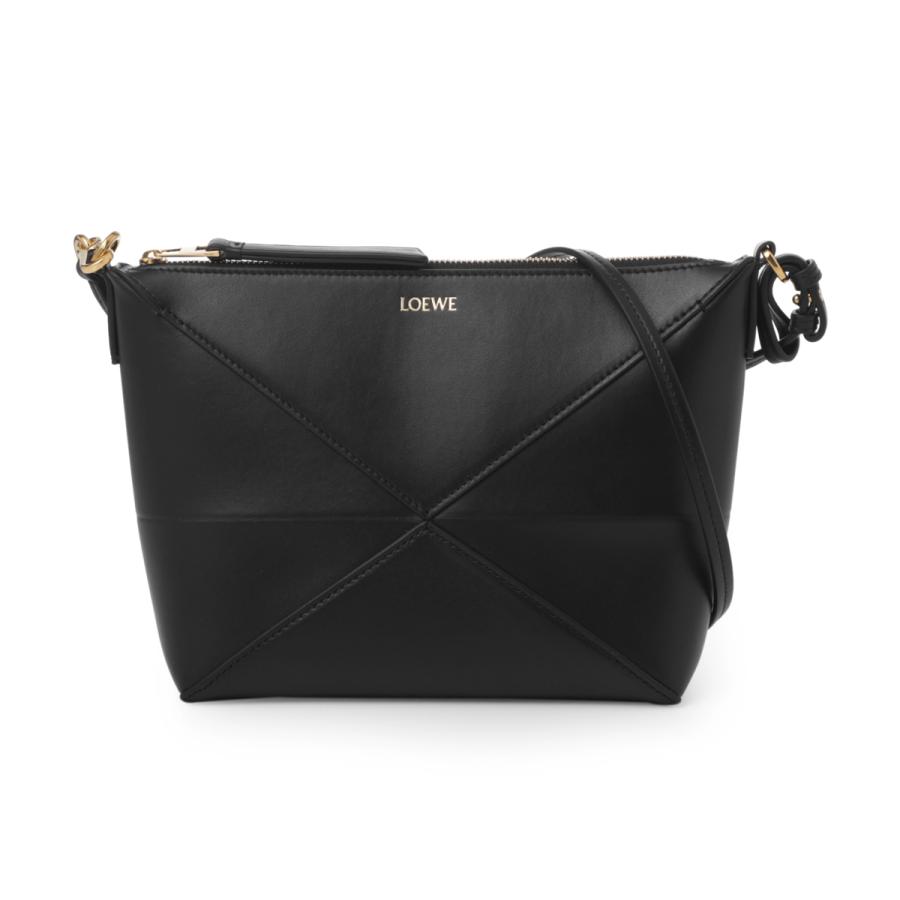 LOEWE（ロエベ） ショルダーバッグ 2WAY PUZZLE FOLD POUCH ブラック
