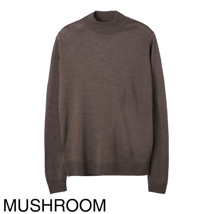 JOHN SMEDLEY（ジョンスメドレー） モックネック ニット HARCOURT