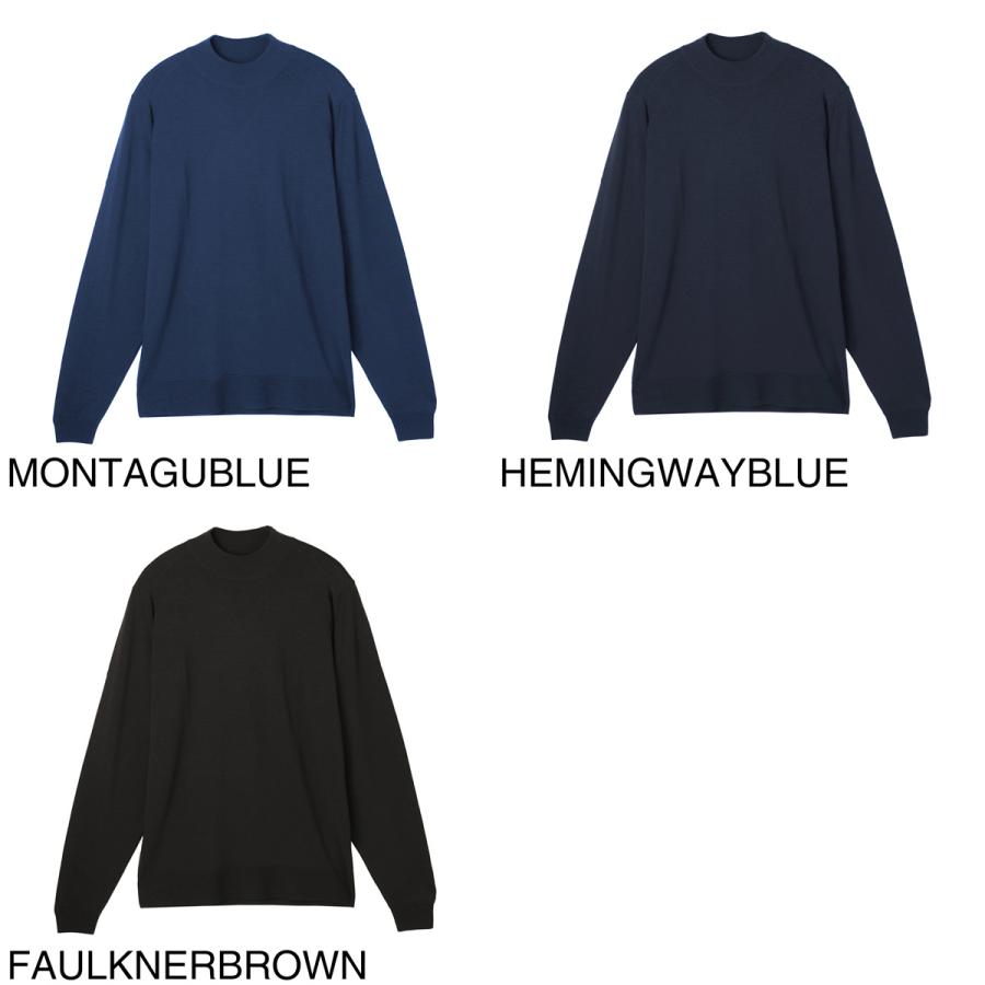JOHN SMEDLEY（ジョンスメドレー） モックネック ニット HARCOURT