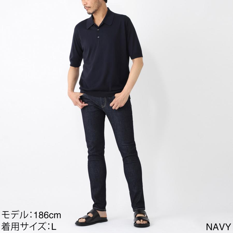 JOHN SMEDLEY（ジョンスメドレー） ニットポロシャツ ISIS シー