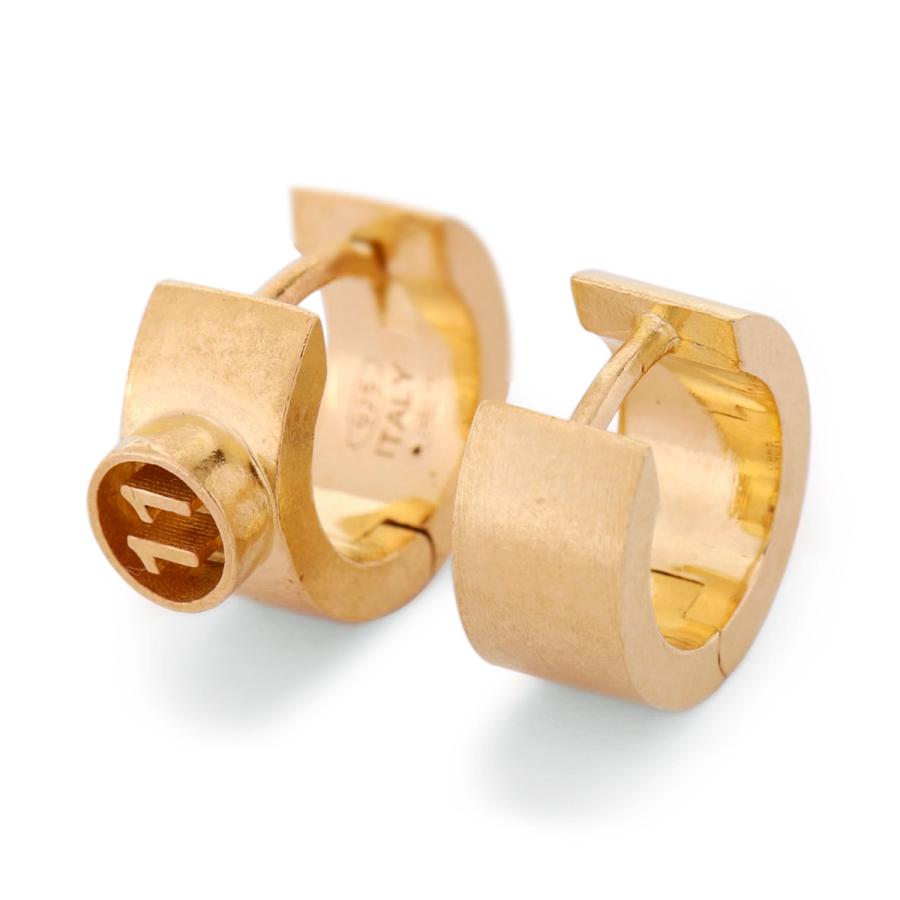 Maison Margiela（メゾンマルジェラ） フープピアス ナンバーロゴ