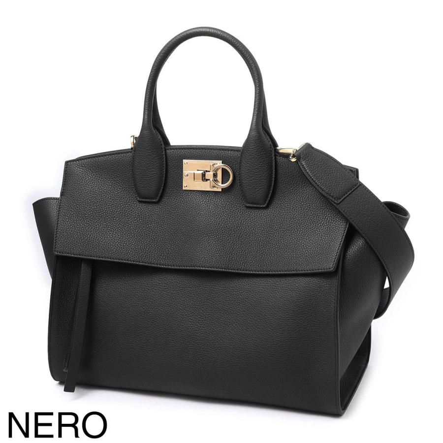 FERRAGAMO（フェラガモ） ハンドバッグ 2WAY STUDIO SOFT BAG