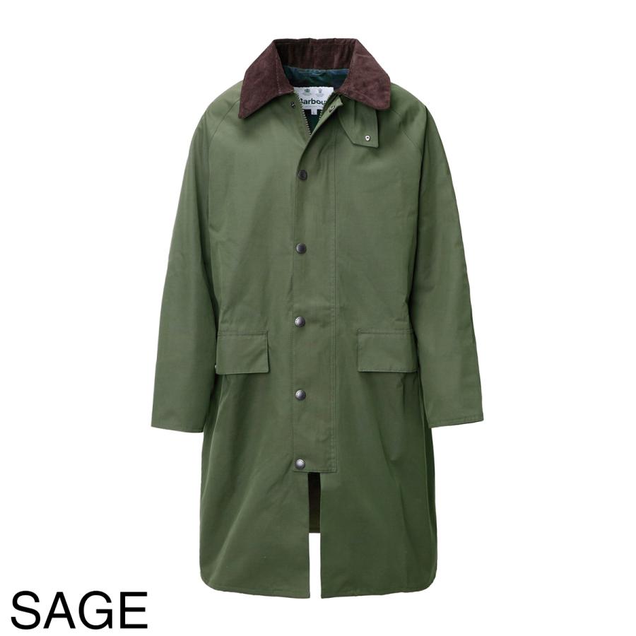 Barbour（バブアー） ラグランコート WATERPROOF SLIM BURGHLEY JACKET