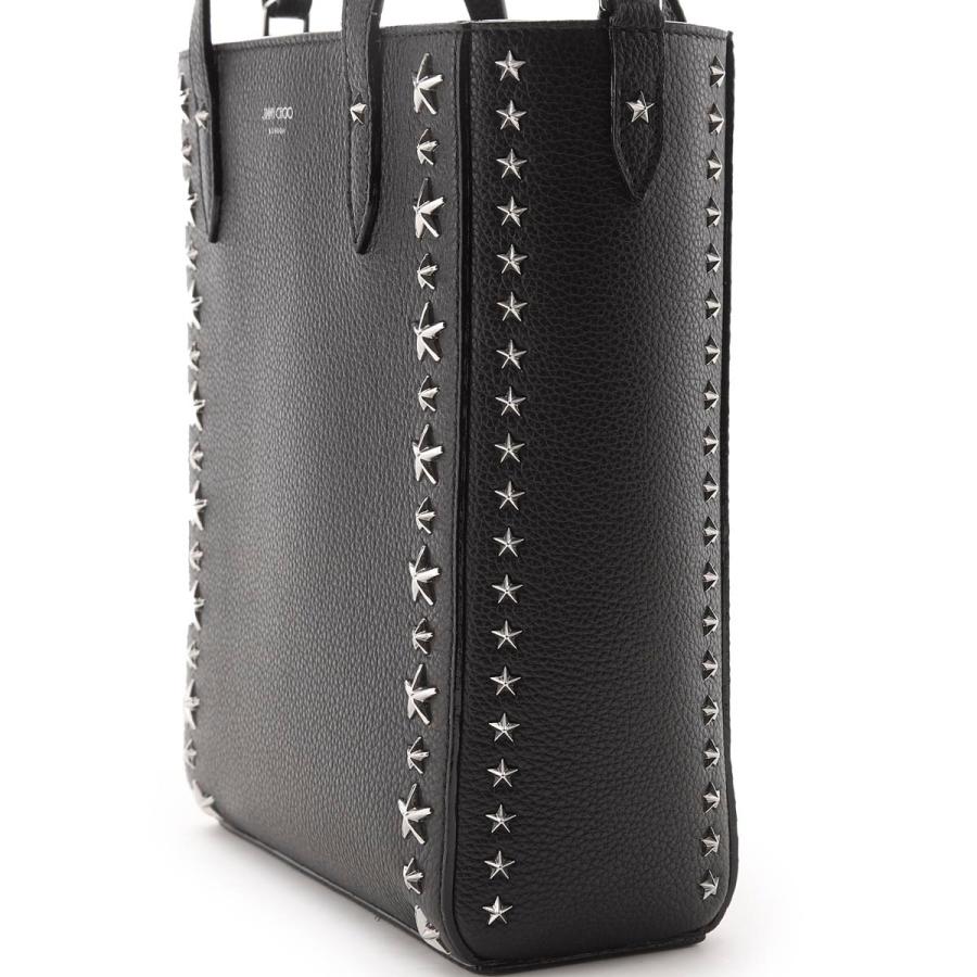 JIMMY CHOO（ジミーチュウ） トートバッグ 2WAY PEGASI N/S ブラック