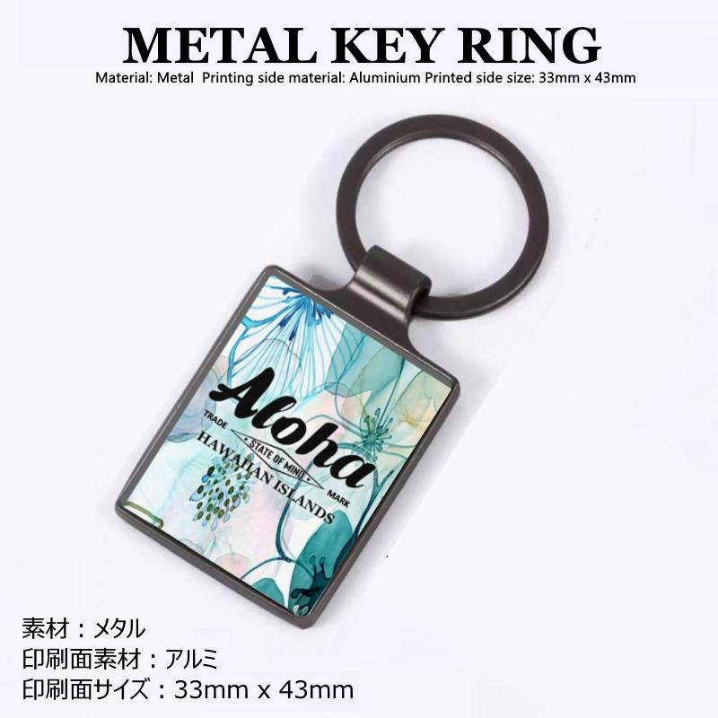 KEY - ALOHA キーリング キーホルダー キーチェーン HAWAII ハワイ