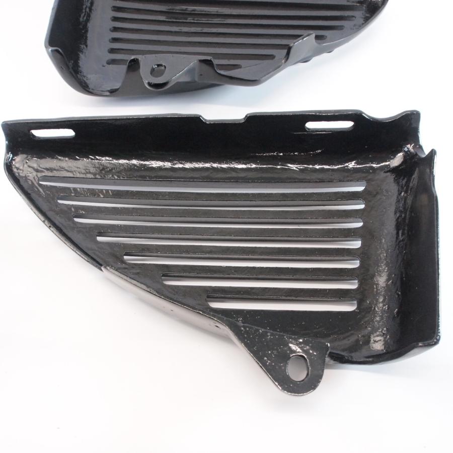 キジマ GS400 アルフィンカバー ブラックヘアライン仕上げ kijima