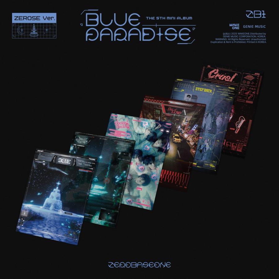 ZEROBASEONE 公式グッズ BLUE PARADISE (ZEROSE Ver.) / 5TH MINI